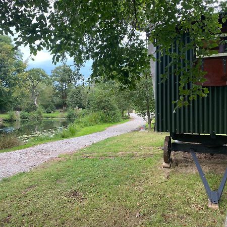 The Shepherd'S Hut - Wild Escapes Wrenbury Off Grid Glamping - Ages 12 And Over Baddiley Extérieur photo